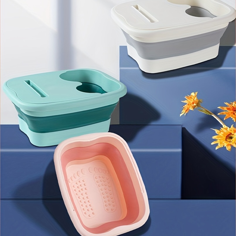 Collapsible Wash Basin Travel Portable Household Plastic - Temu