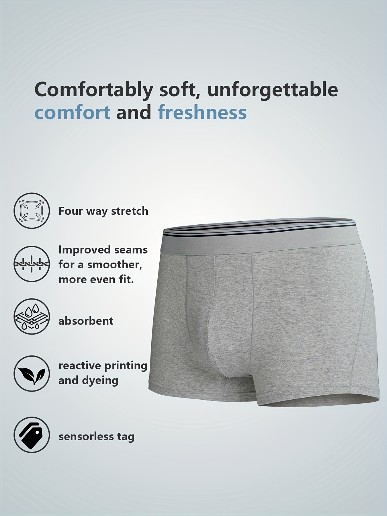 Calvin Klein Boys' Briefs Underwear – 6 Pack Stretch Cotton Briefs – Soft  Tag Free Underwear for Boys (XS-XL), Black/Heather Grey/High Red, Small :  : Clothing, Shoes & Accessories
