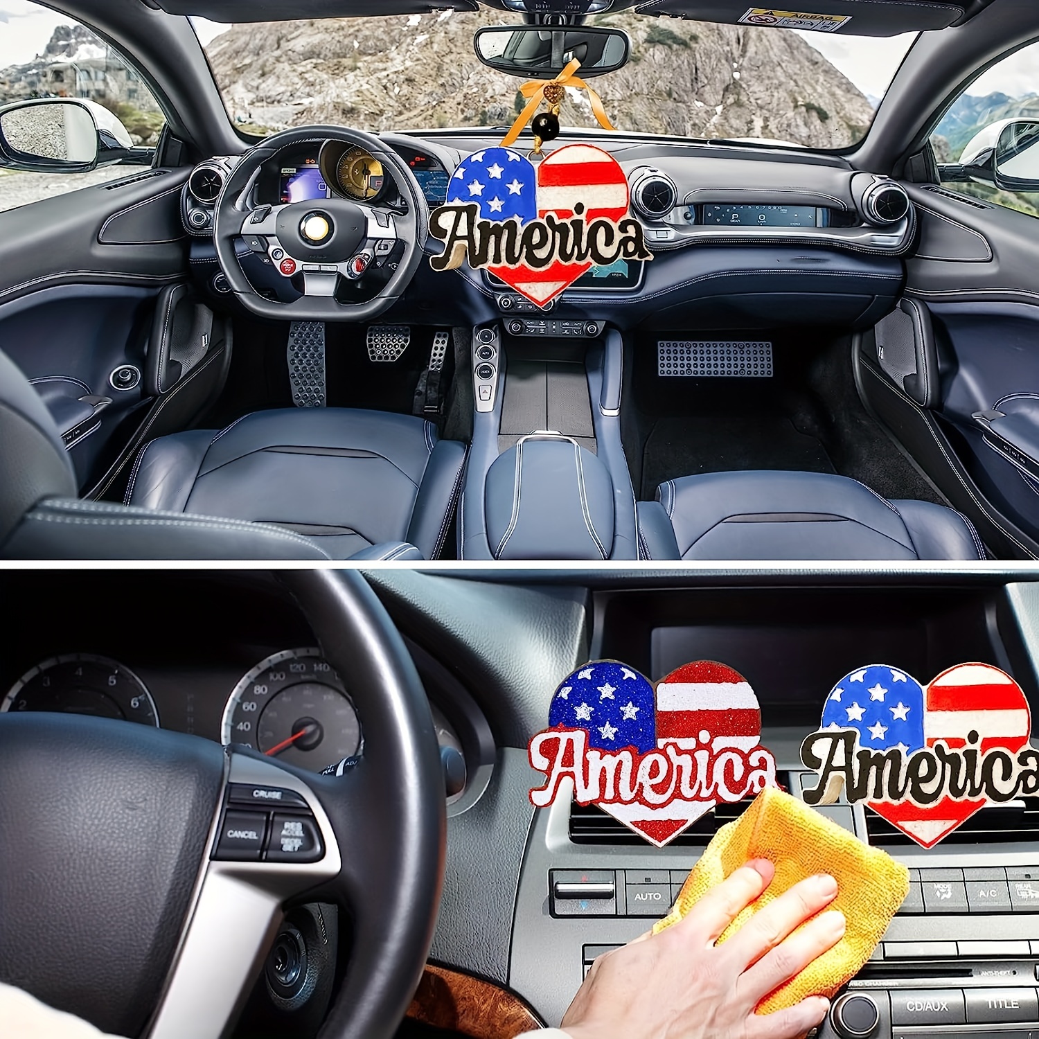 America Flag Heart Car Molds Silicone Molds Silicone Epoxy - Temu
