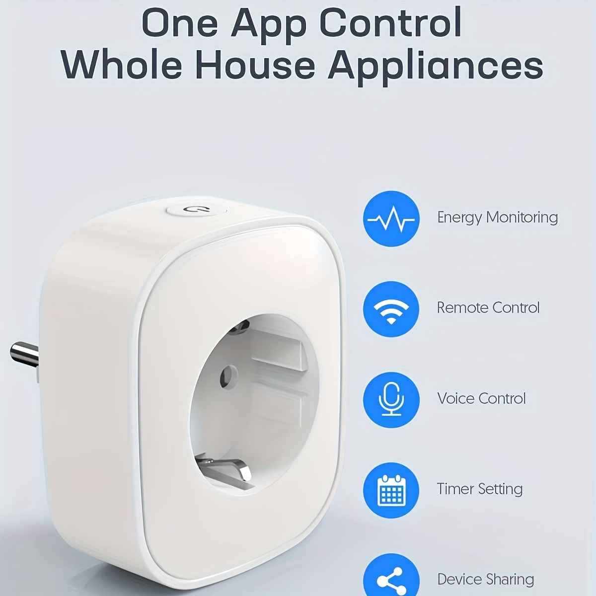  TUYA WiFi/Zigbee Disyuntor inteligente con medición 63A Smart  Home Control remoto inalámbrico Smart Life Alexa Google WiFi 1-63A :  Herramientas y Mejoras del Hogar