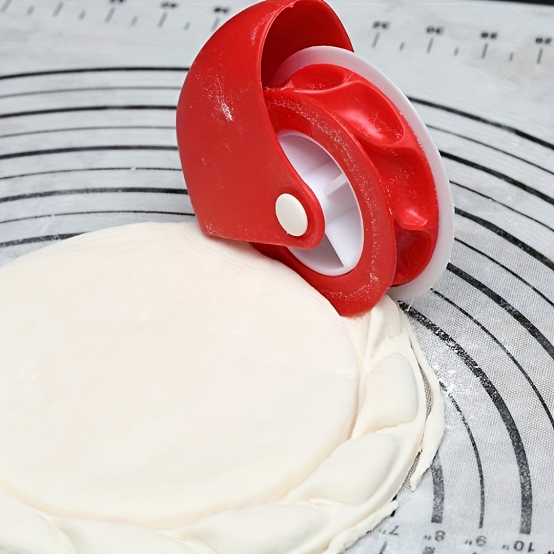 Diy Pastry Dough Lattice Cutter Plastic Rolling Pin Wheel - Temu