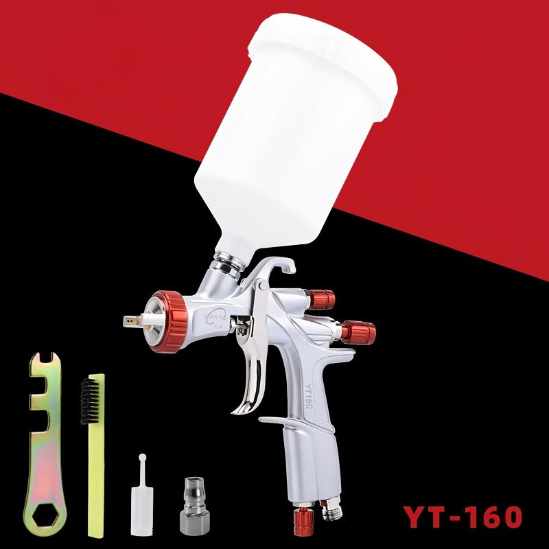 SPRAYIT LVLP Gravity Feed Spray Gun, Capacity 600cc 