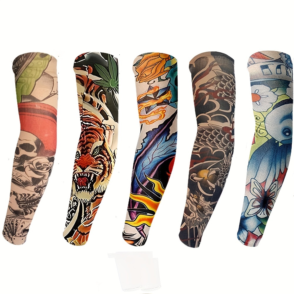 Diaonm Fantastic Mushroom Arm Sleeves for Womens Mens Cooling Sports Arm  Sleeve Tattoo Sleeve Covers Set of 2 Pcs Athletic Sleeves,Size M 