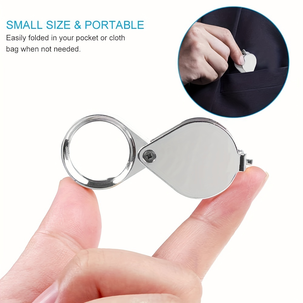 20X Jewelers Eye Loupe Loop Magnifier Magnifying Glass Watchmakers