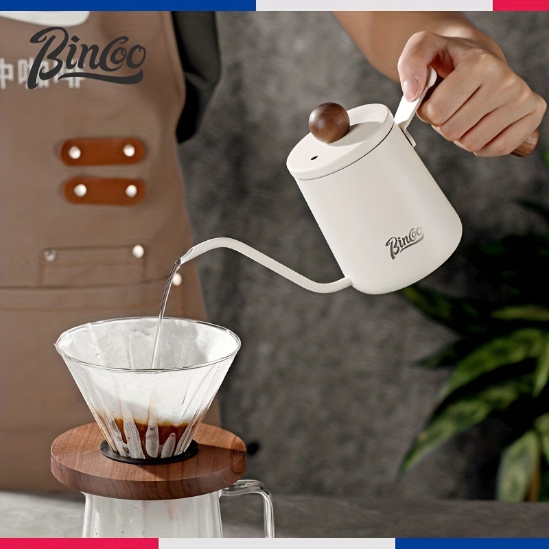 BINCOO-taza de café con filtro de goteo manual, juego de olla para  compartir por goteo
