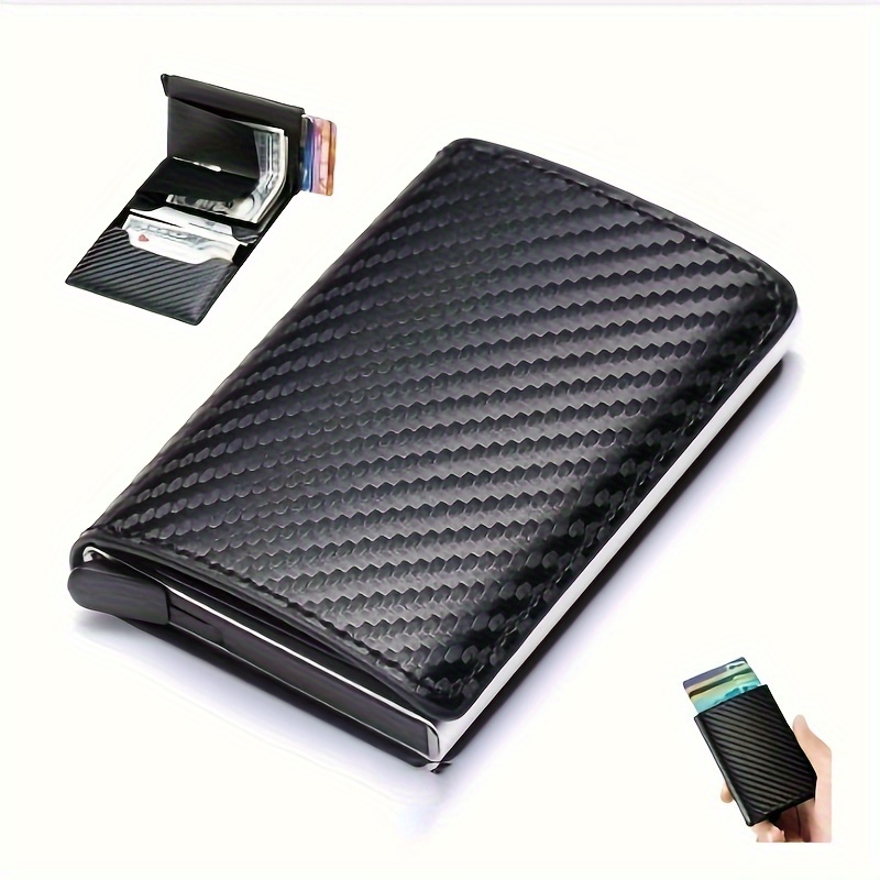 Mens Wallet Automatic Pop Up Card Holder Money Clip Shop Now For