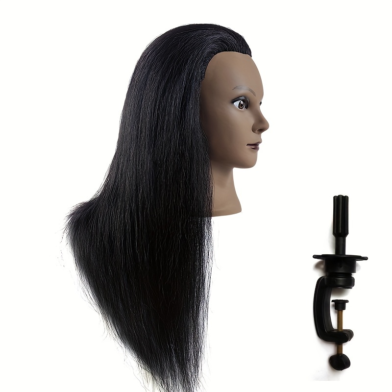 Mannequin Head Hair Training Head Free Clamp Stand Manikin - Temu