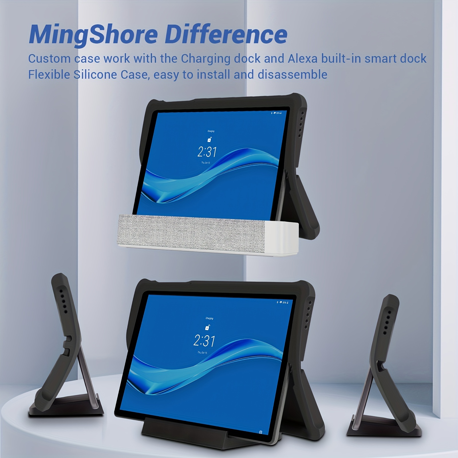 Cover custodia piegabile per tablet pc Lenovo Tab M10 Plus TB-X606F
