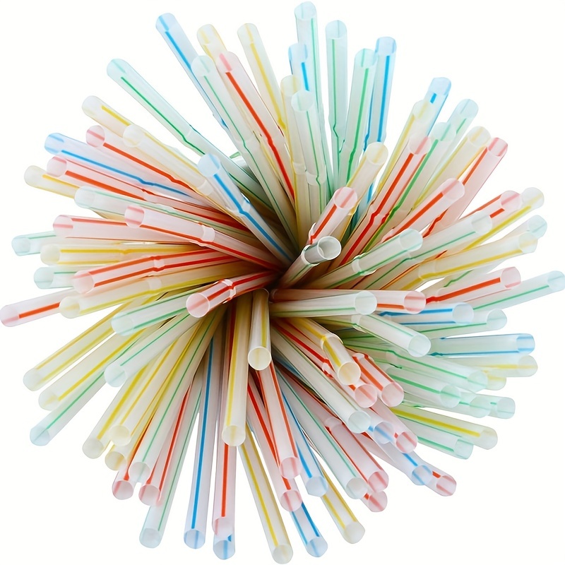 Disposable Wide Drinking Straws Wheat Straw Straws For - Temu