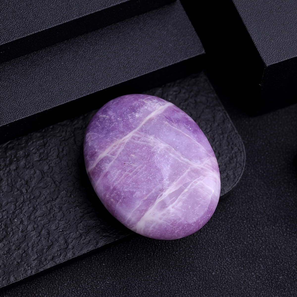 1 個/3 個/5 個人工石紫水晶宝石ローズクォーツクリスタル - 装飾
