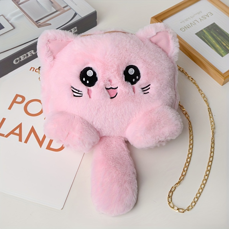 Oooh chan Pink Cat Sling Bag, Women's Fashion, Bags & Wallets, Shoulder  Bags on Carousell