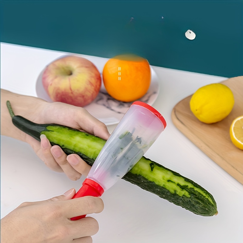 Multifunctional Storage Type Peeling Knife With Storage Tube Peeler  Vegetable Fruit Peeling Supplies Household Supplies Kitchen Gadget - Temu