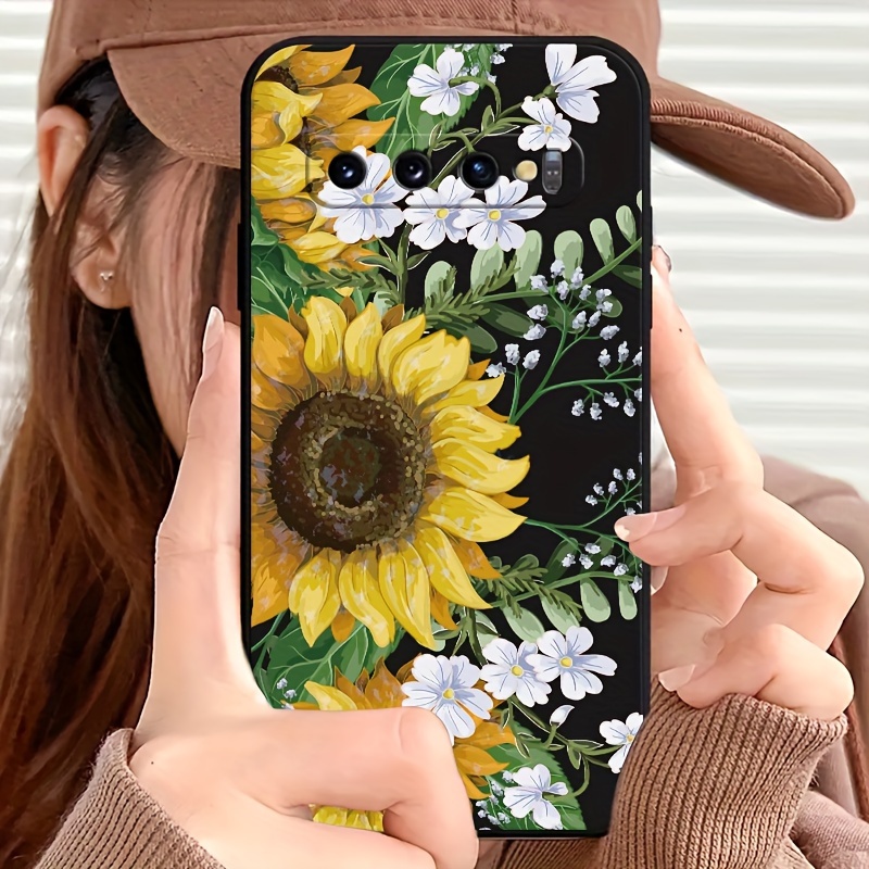 Funda Teléfono Patrón Popular Flores Pintura Óleo Motorola - Temu Mexico