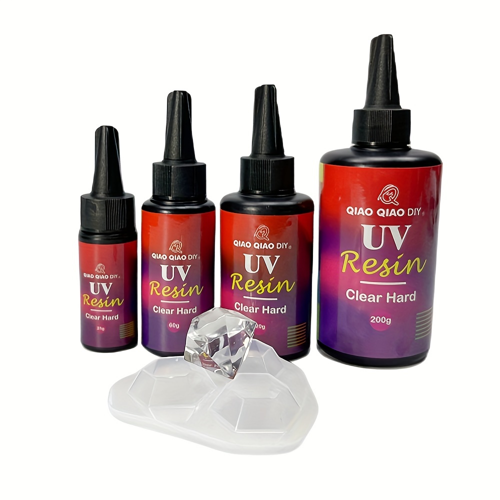 1 Resina UV De Resina Dura Transparente Y Sin Olor Resina - Temu