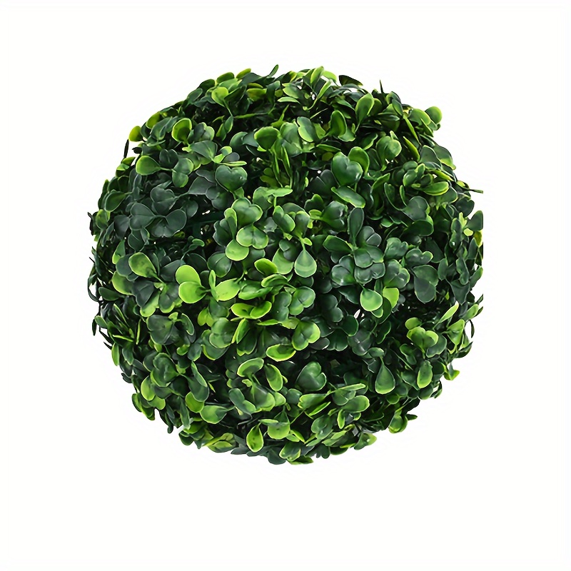  YSUEFIJO Bolas topiarias de plantas artificiales, plantas  artificiales de plástico, plantas falsas decorativas, plantas de interior  sintéticas, bolas de plantas artificiales colgantes, bola de plantas  verdes, para decoración de escritorio de