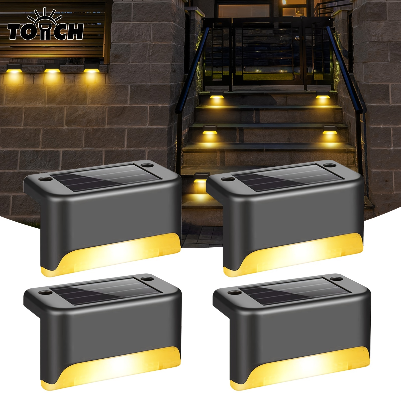 4packs Solar Lights LED Waterproof | Free Shipping & Returns on Our Store
