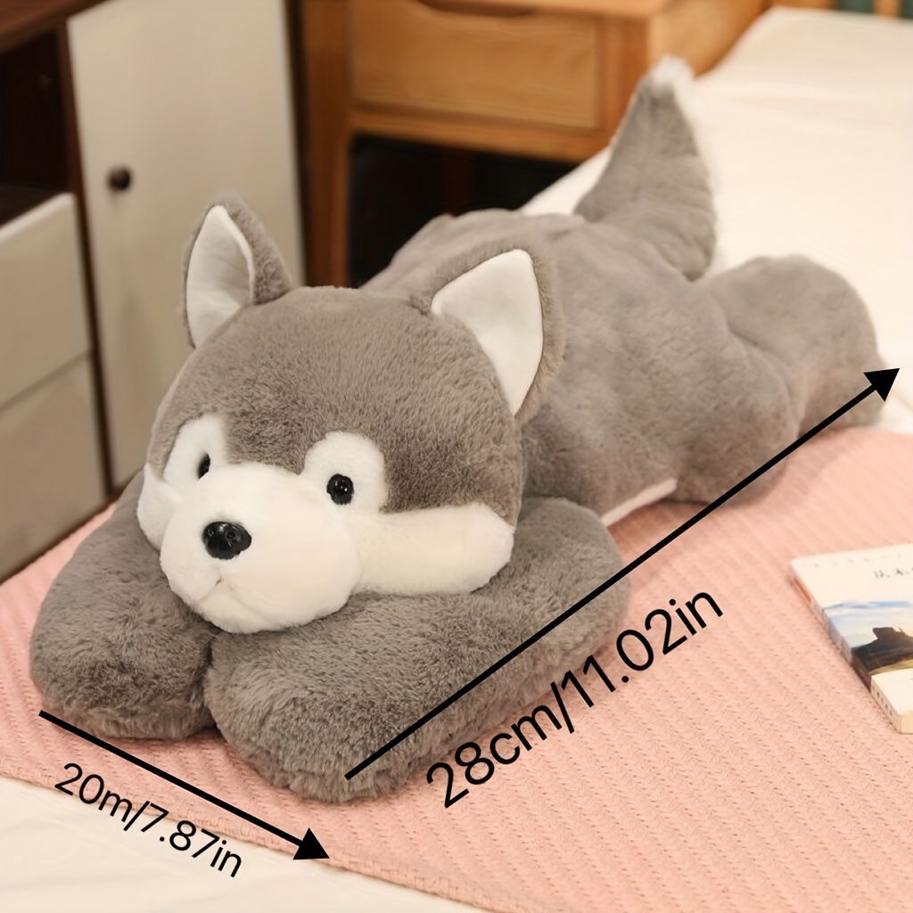 Enhopty 8 Husky Dogs Plush Husky Wolf Stuffed Animal Toys Puppy Doll  Simulation Dog Ornaments Soft Cuddle Adorable Gifts for Girls Boys Toddlers  on