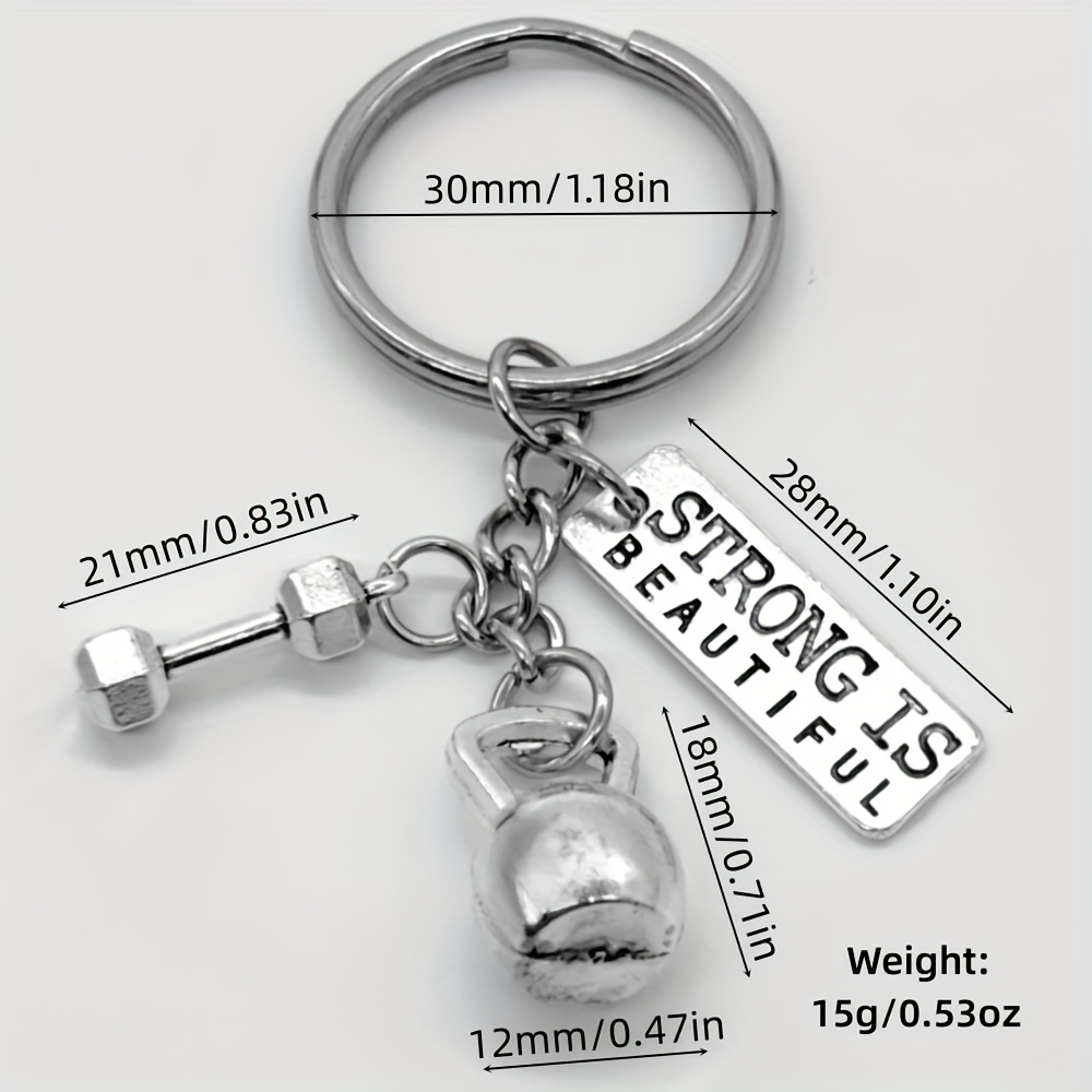 Porte-clés 12 mm. x 30 mm