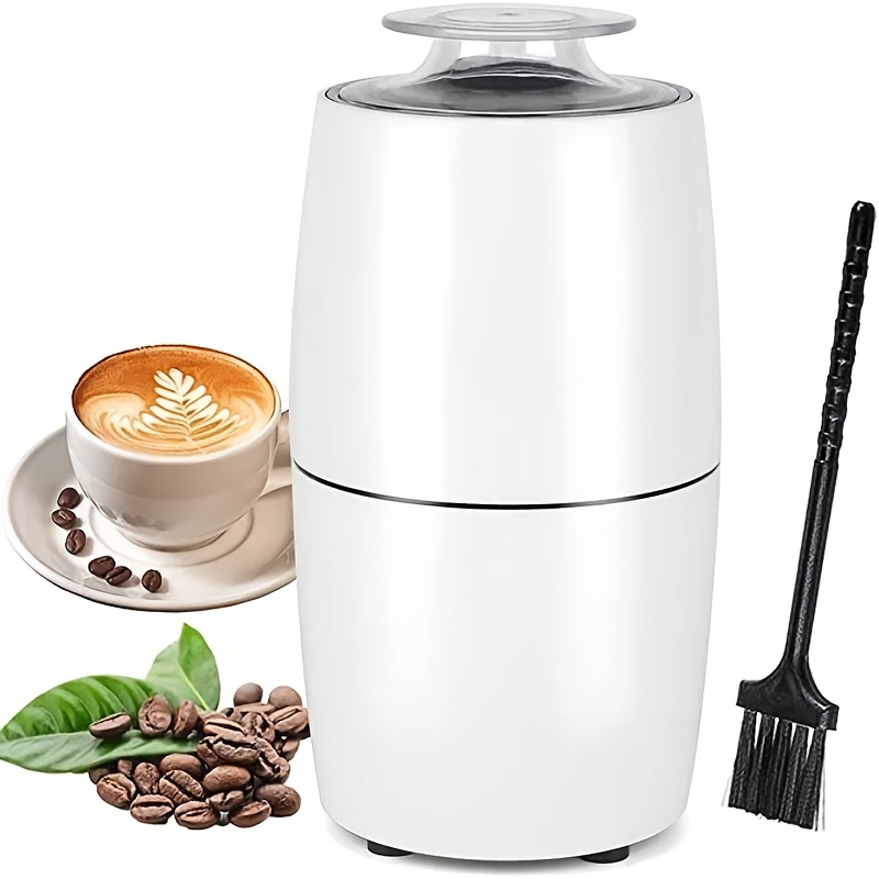 Electric Coffee Grinder Quiet Stainless Steel Bowl 250W Power Nuts Spice  Herbs