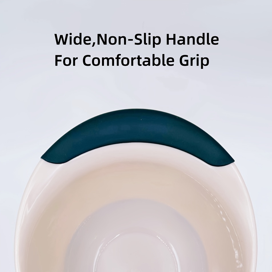 Plastic Mixing Bowls With Non slip Bottom Easy Grip - Temu