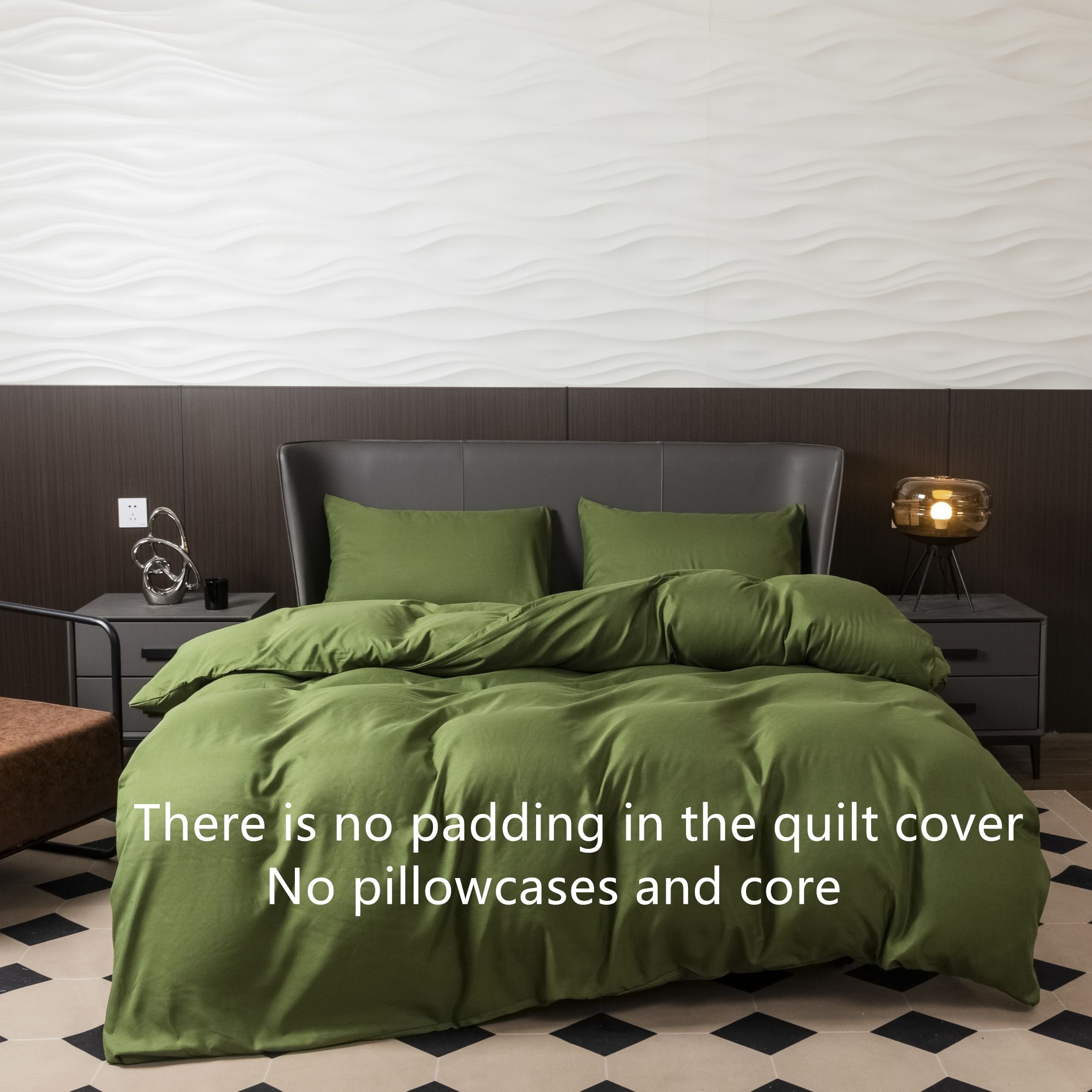 Sage Green Duvet Cover Set Solid Color Aesthetic Duvet Cover - Temu