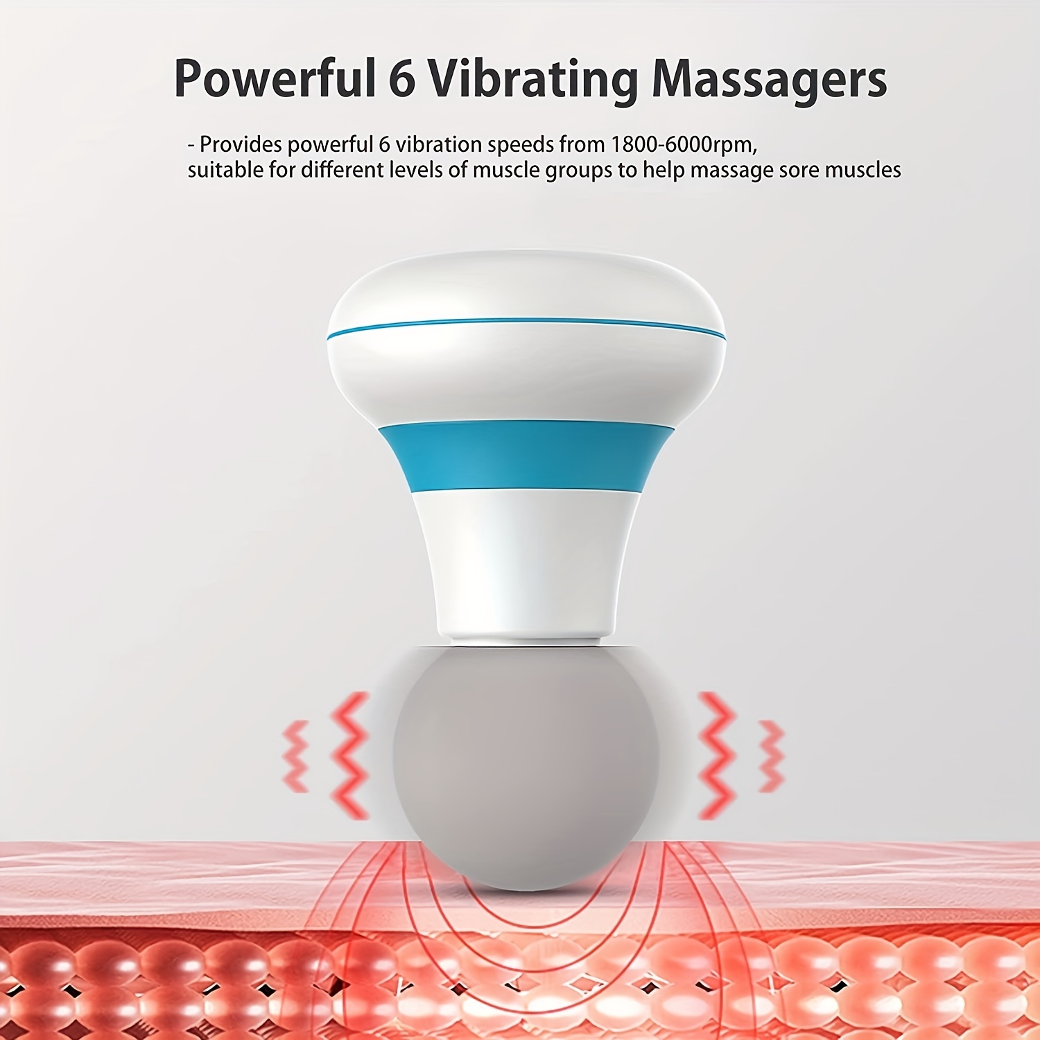 Mw Mini Massage Gun Percussion Deep Tissues Muscle Massager - Temu