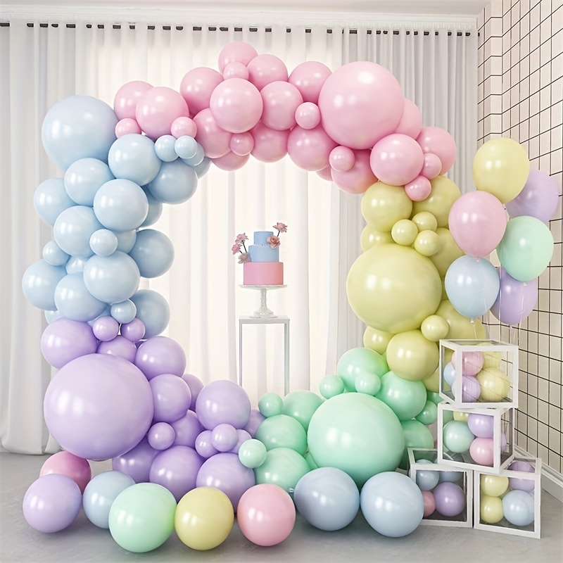 Macaron Pastel Balloon Arch Garland Kit Wedding Baby Shower