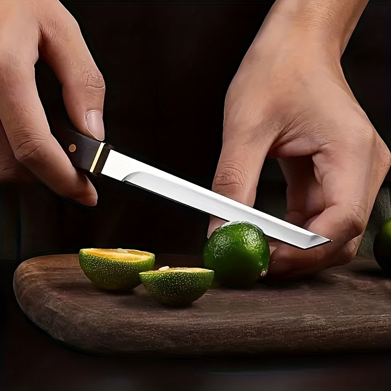 Mini Katana Knife Damascus Steel Tanto Fixed Blade Knife - Temu