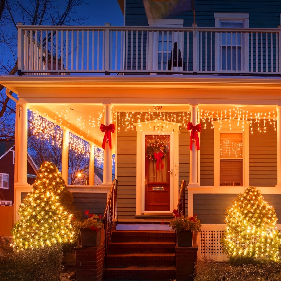 Tarmeek Halloween Decorations Outdoor,39 Fairy Lights Huge