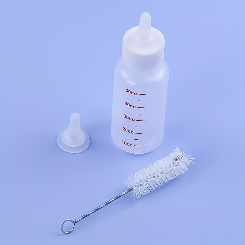3pcs Baby Feeding Bottle Cleaning Brush Set