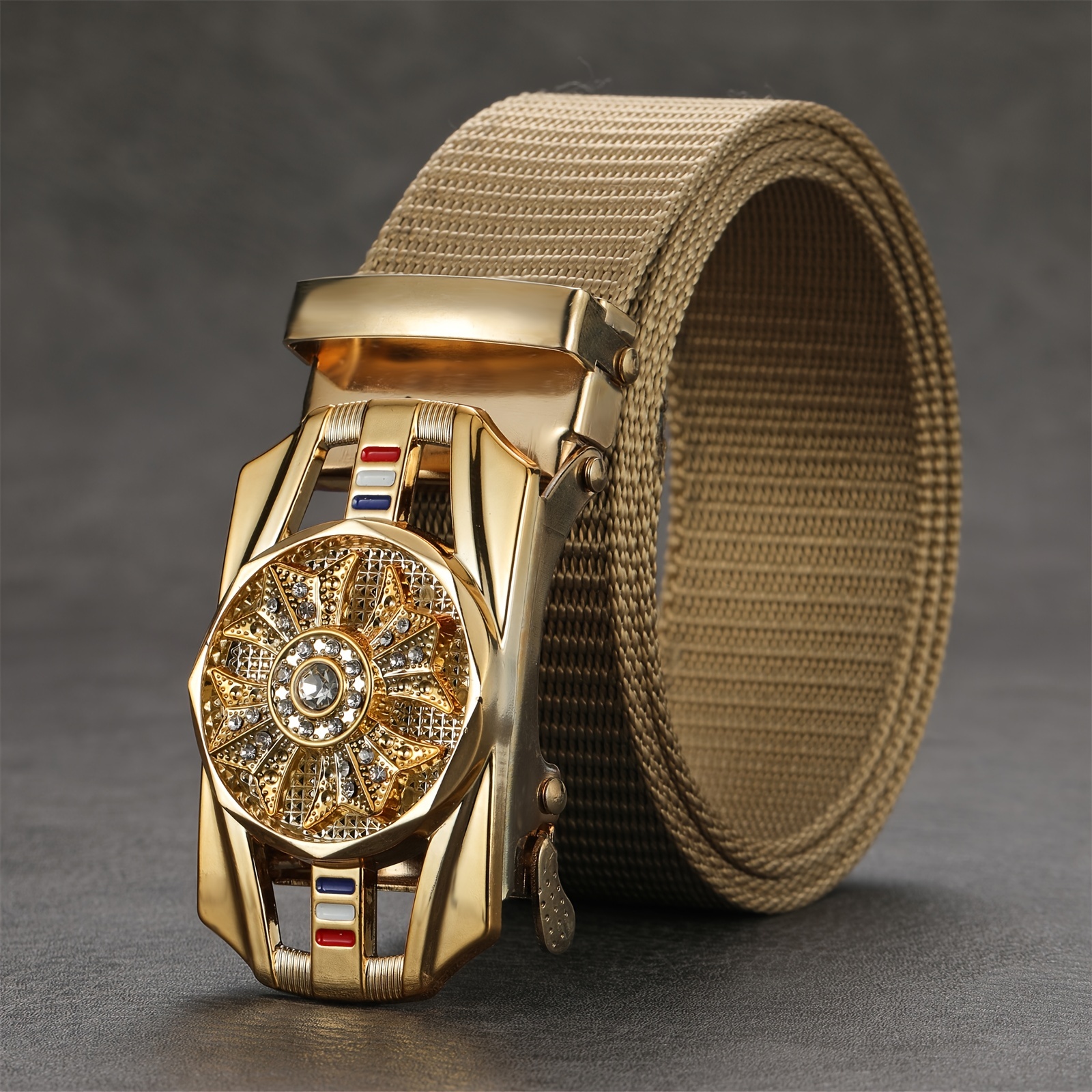 Men's Automatic Belt Black Genuine Leather