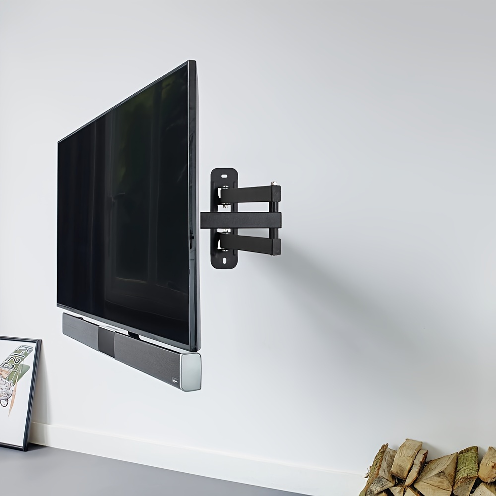 Soporte de pared para TV de movimiento completo, brazos articulados,  rotación de inclinación giratoria para la mayoría de televisores OLED, LCD,  LED