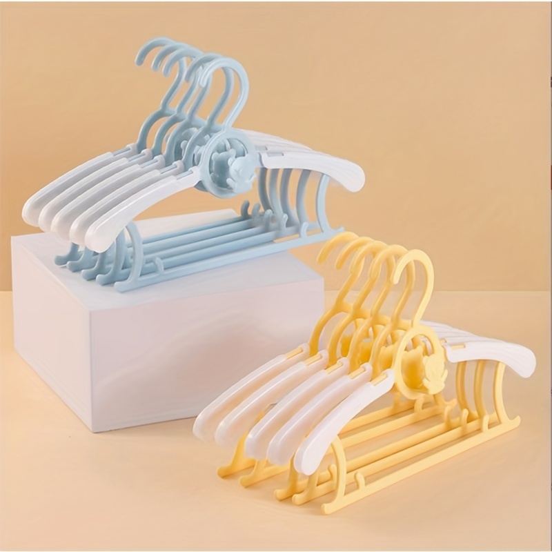 5PCS Increase thicker non-slip Hanger Racks Plastic Display