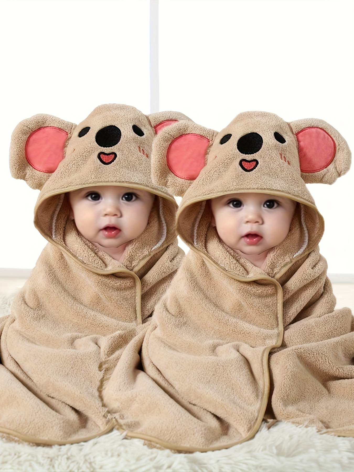 Kids' Cozy Animal Robe, Hooded