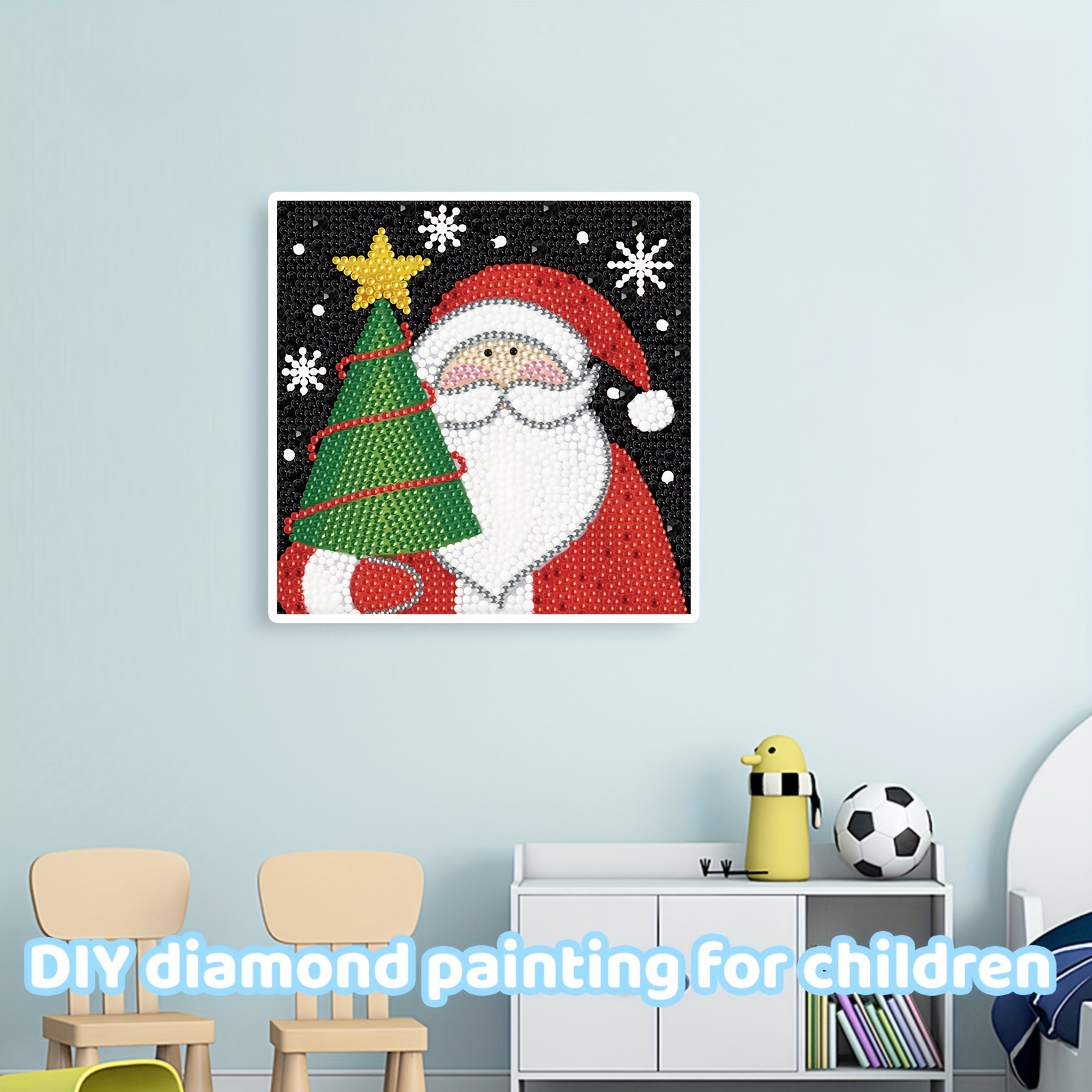 Christmas Diamond Painting Kit For Art And Crafts For Ages 6 - Temu