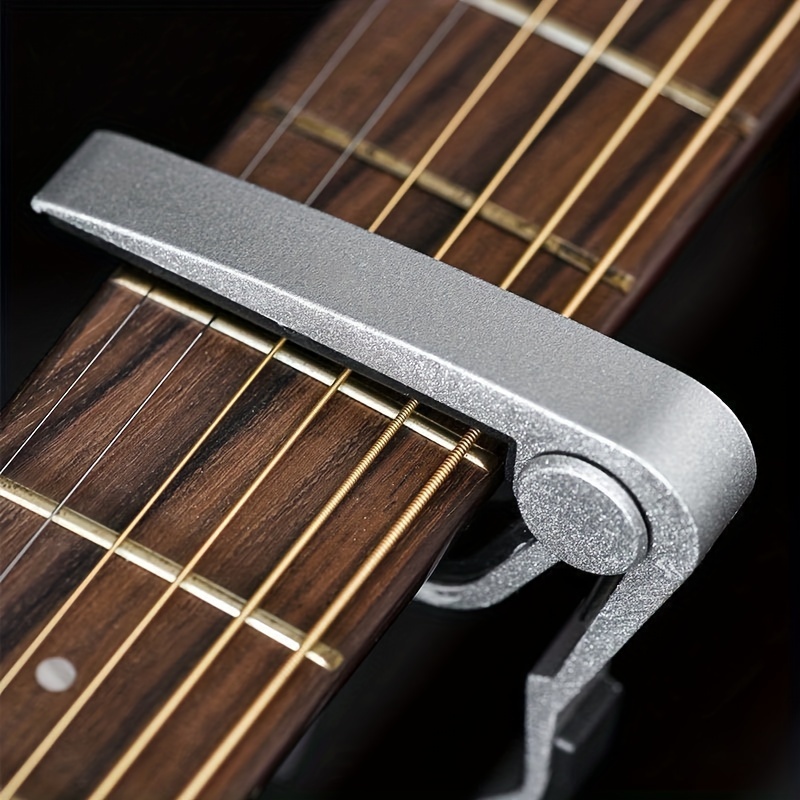 Capo De Guitare Pour Guitares Acoustiques Et Électriques - Temu Canada