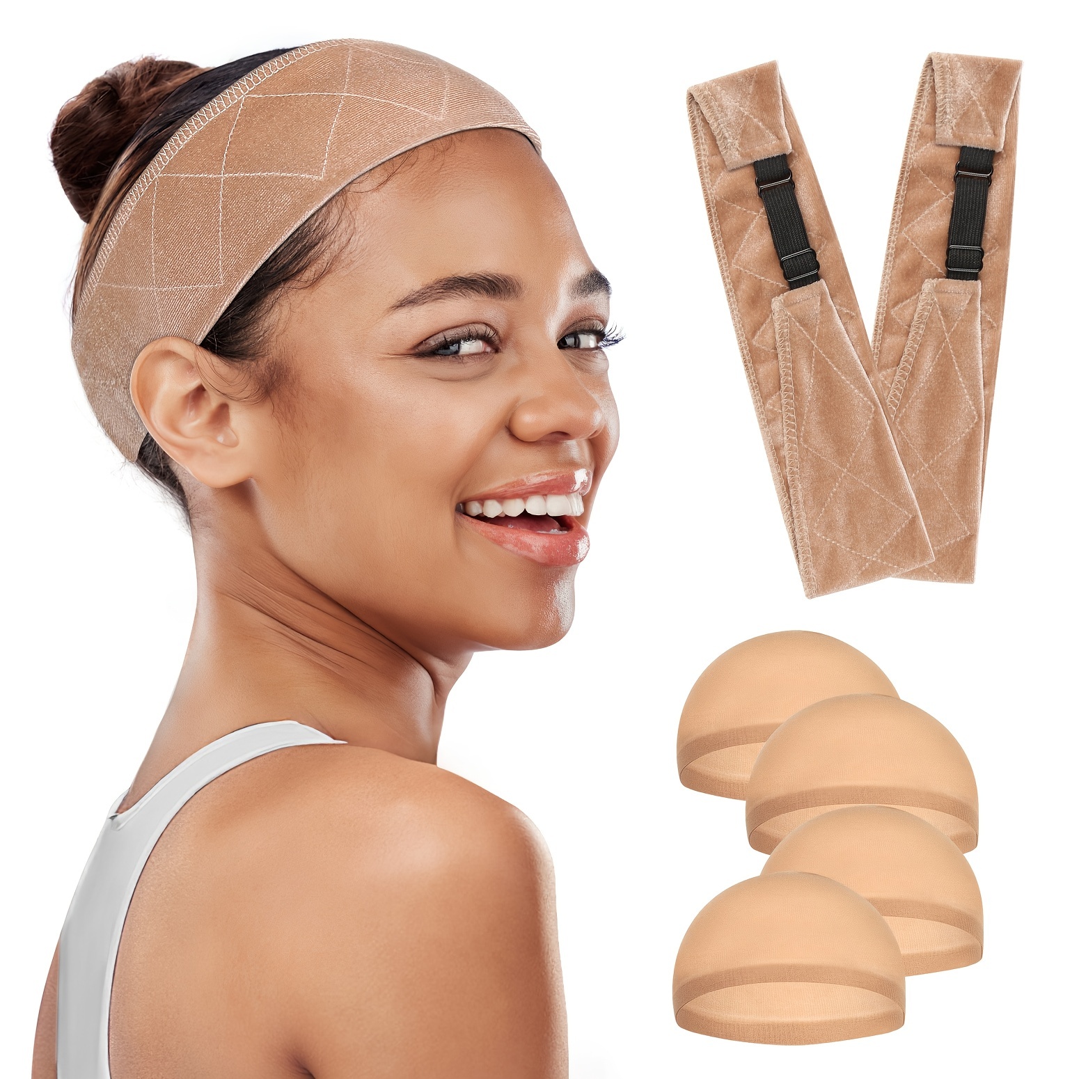Transparent Silicone Wig Grips Non slip Wig Grip Headband - Temu
