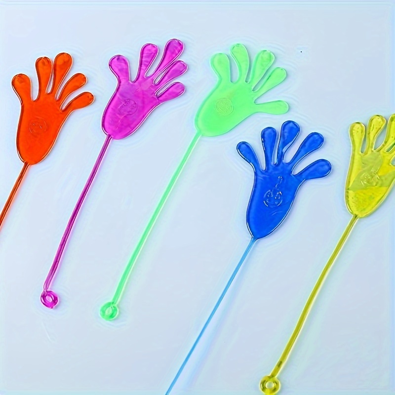 Colorful Elastic Sticky Wall Palm Toy for Climbing Hands