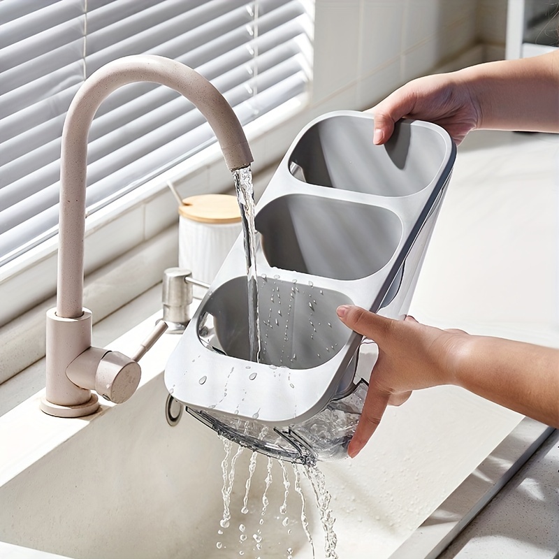 Wall Mounted Chopsticks Rack - Keep Utensils Clean