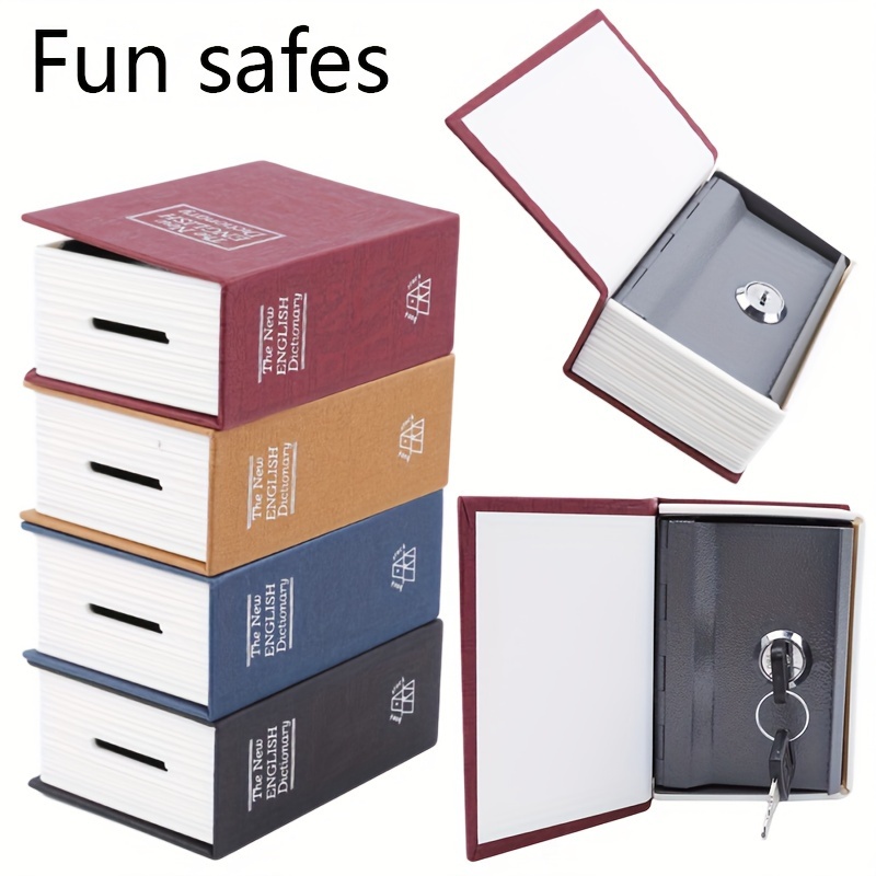 Mini Safe Box Small Household Steel Safes Password / Key Security Box  Children Kids Cash Jewelry Money Bank Festival Gift