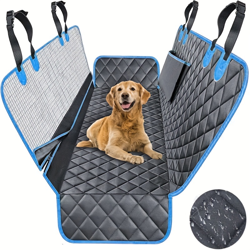 Funda de asiento de coche para perro, Protector de asiento trasero,  impermeable, antideslizante, hamaca - AliExpress