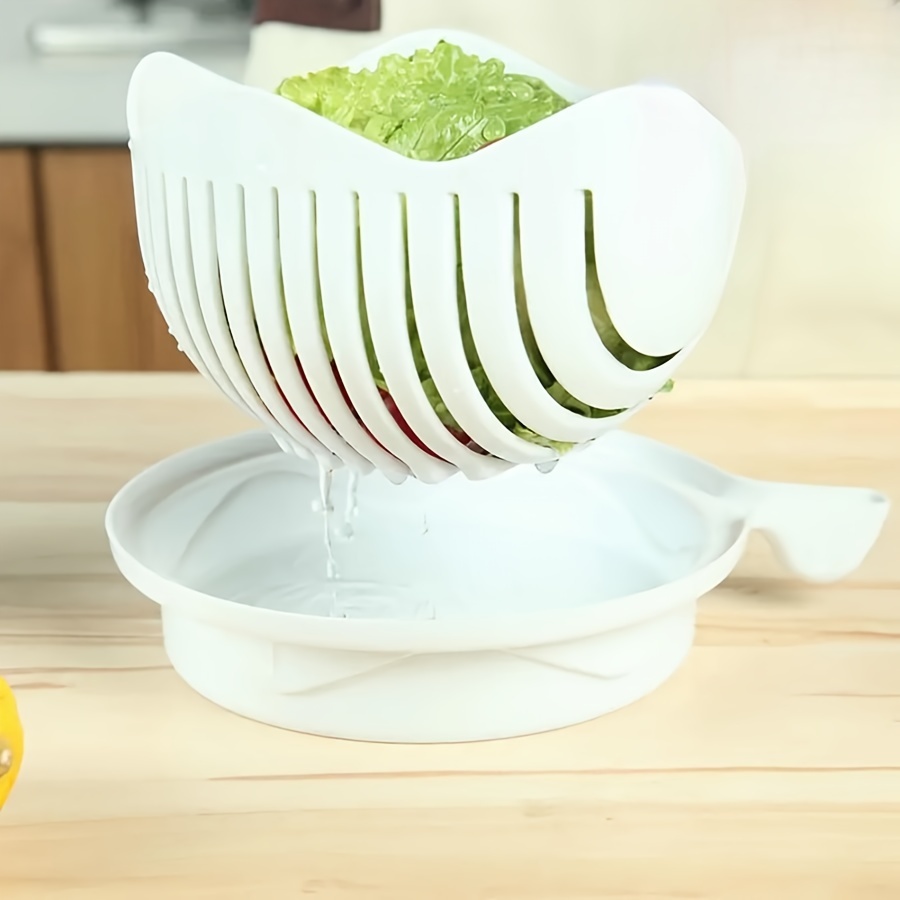 Snap Salad Cutter Bowl, Salad Chopper, Multi-functional Fast Salad