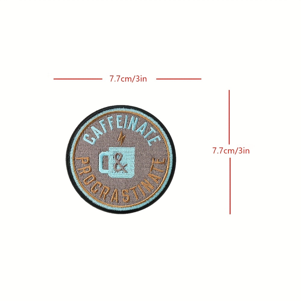 Random Tactical Morale Patches For Men Full Embroidery Loop - Temu