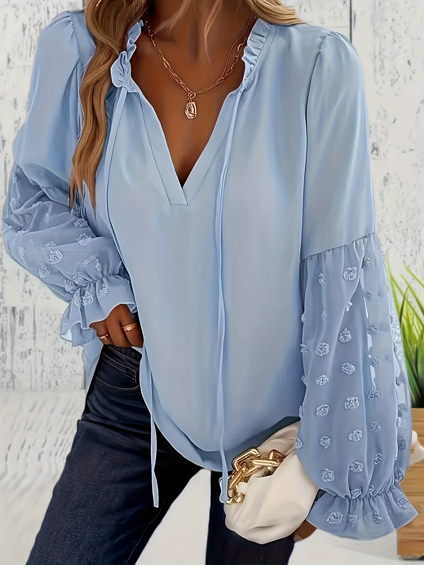 Camiseta casual plus size blusa feminina plus size sólida - Temu Portugal