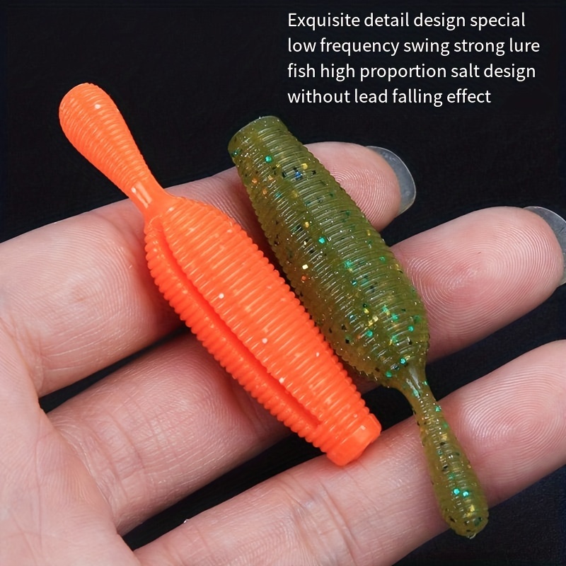 Bionic Soft Bait Worm Tail Swim Artificial Baits Pvc Fishing - Temu
