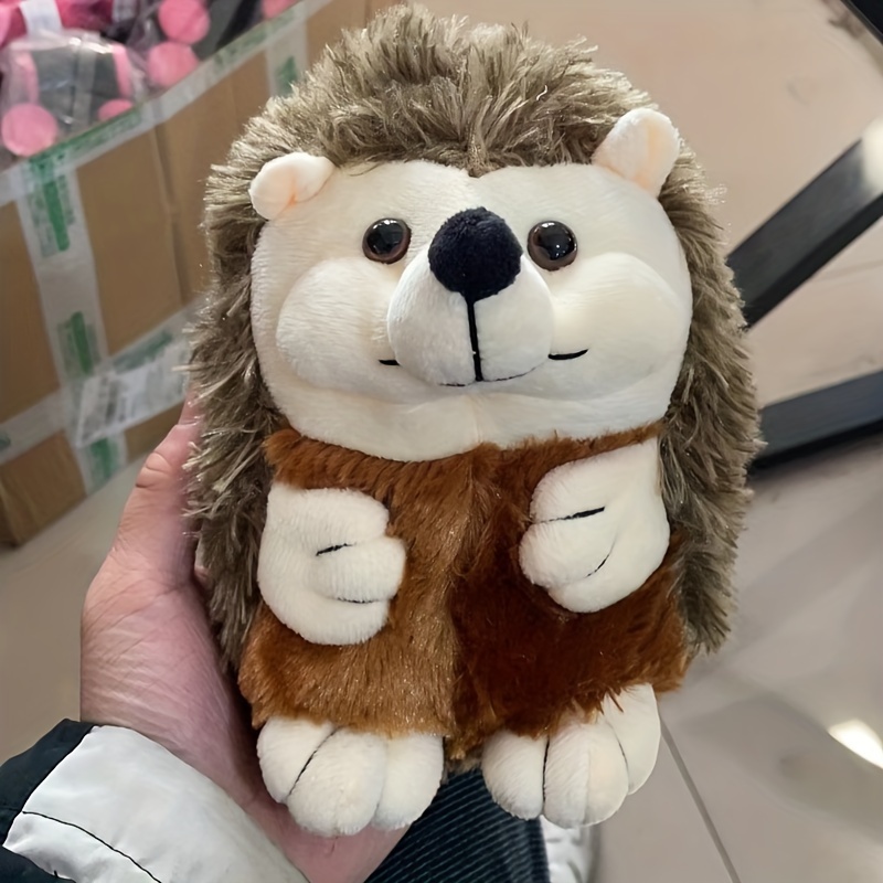 Alfredo the store hedgehog stuffed animal