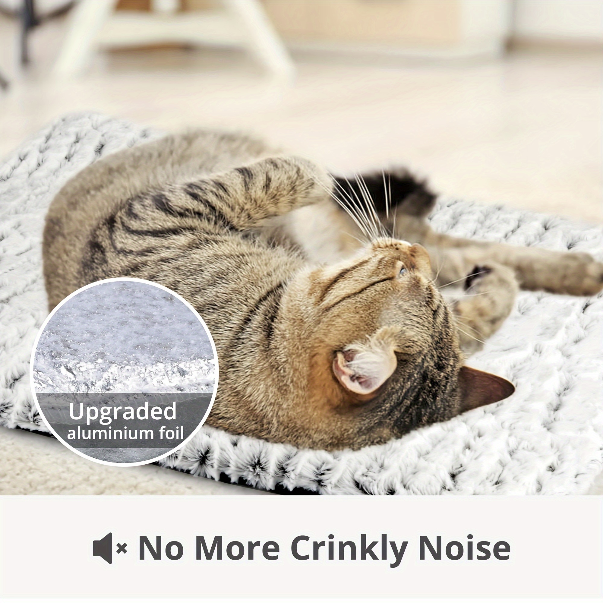 Casa para gatos con calefacción, plegable, impermeable, con temporizador,  para gatos en interiores y exteriores, con alfombrilla térmica, cama para