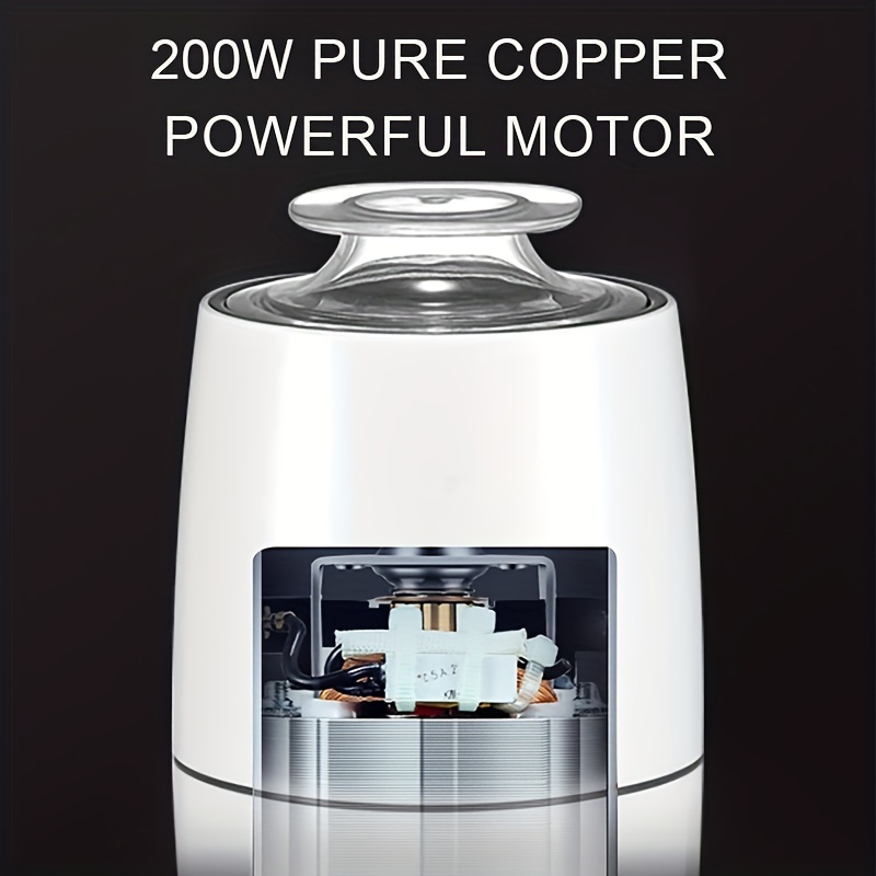 1pc coffee grinder electric grain grinder fully automatic freestanding coffee machine 304 stainless steel blade nut spice for coffee beans details 3