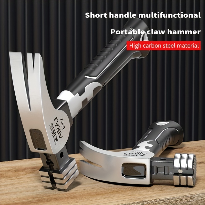 Small Hammer Mini Claw Hammer Head Fitter Hammer Octagonal Hammer  Multifunctional Integrated Nail Hammer Nail Hammer Woodworking Hammer  Hammer. - Industrial & Commercial - Temu
