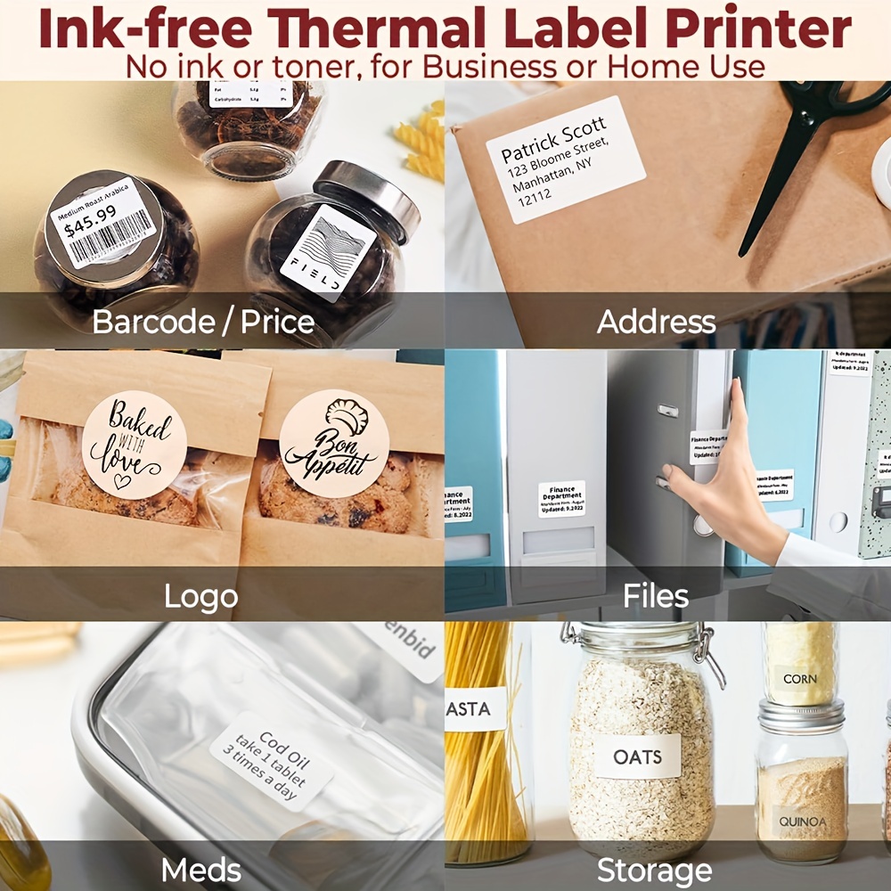 Phomemo M110 Label Maker Thermal Label Printer Portable - Temu